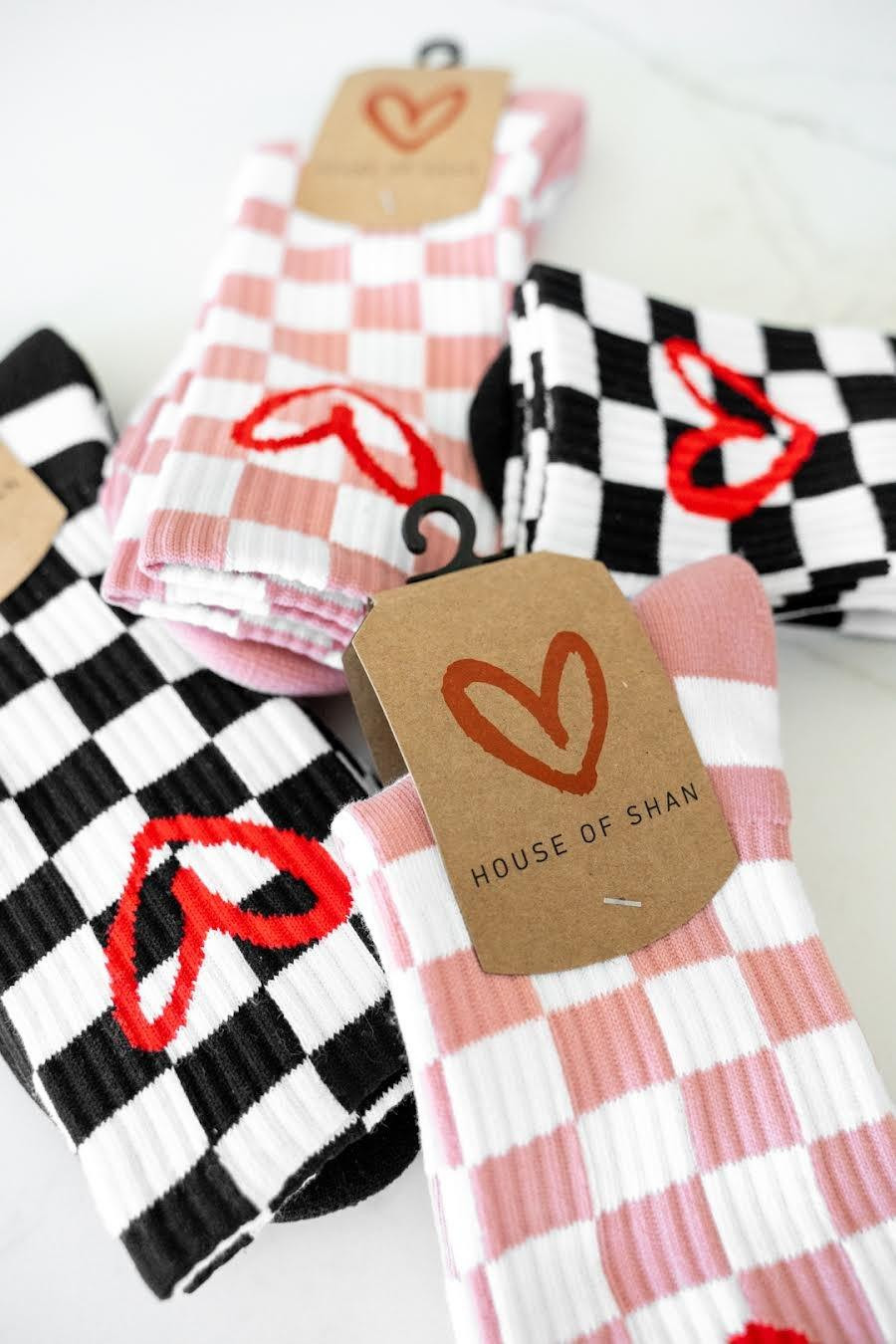 LWYL Checkered Socks | House of Shan