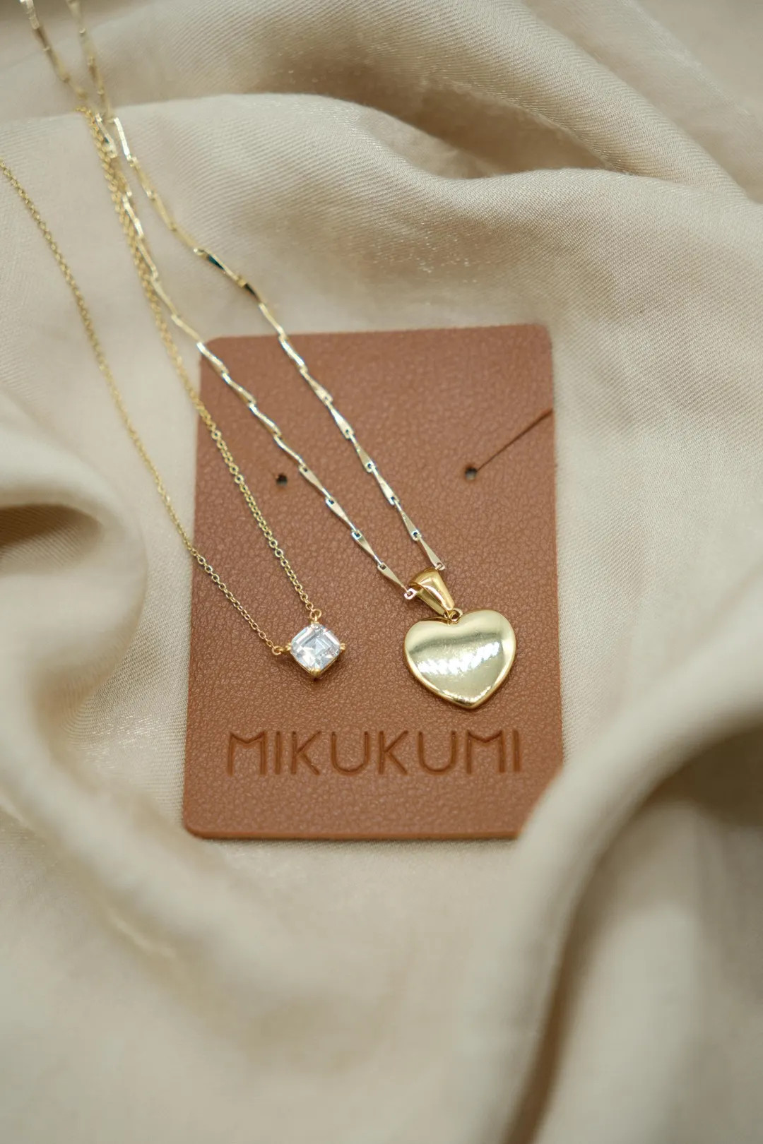 18K Gold Filled Heart Necklace with Cubic Zirconia Pendant, Dainty Layered & Stackable Jewelry, G... | Etsy (US)