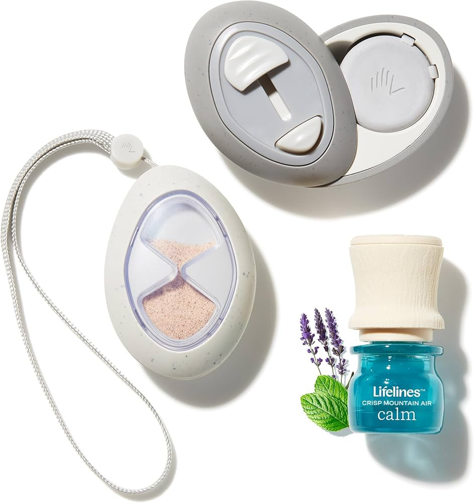 Lifelines Scent-Infused Grounding Stones, 2-Pack, Gravity Pack - Portable Fidgets for Adults with... | Amazon (US)