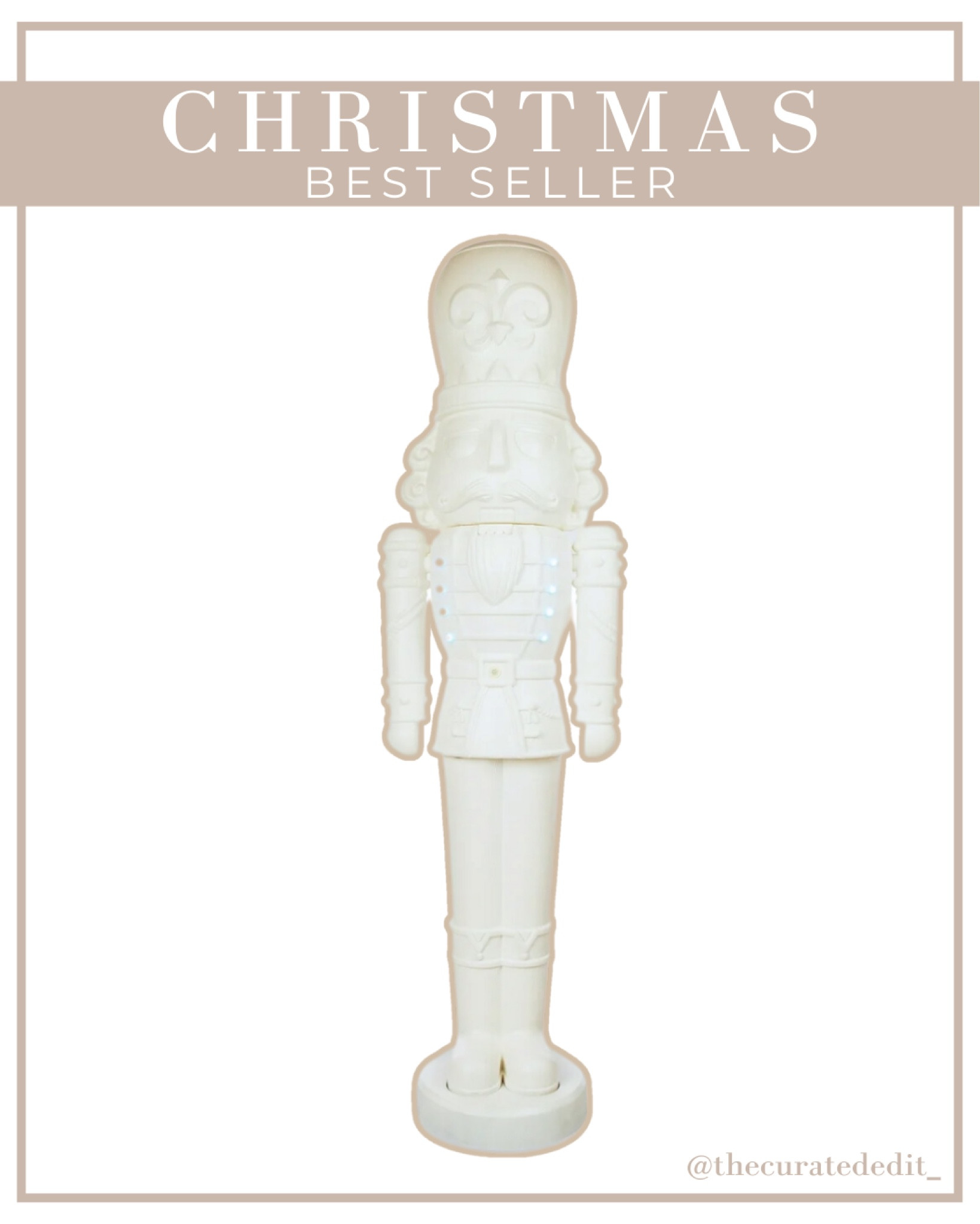 This 6ft tall nutcracker was a best seller last year—it’s currently in & out of stock online so keep an eye out!!  

Christmas, Christmas Decor, Nutcracker, Walmart, 

#LTKFamily #LTKSeasonal #LTKHome