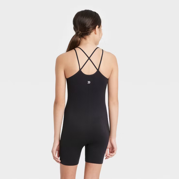 Girls' Seamless Bike Leotard - All in Motion™ | Target