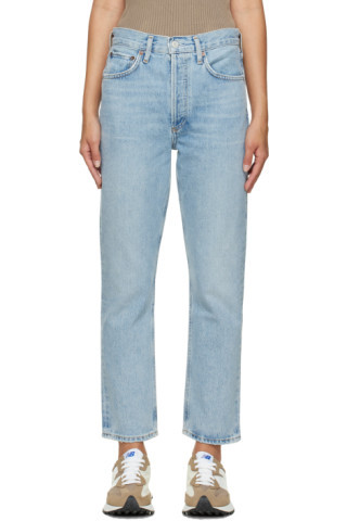 AGOLDE - Blue Riley Jeans | SSENSE