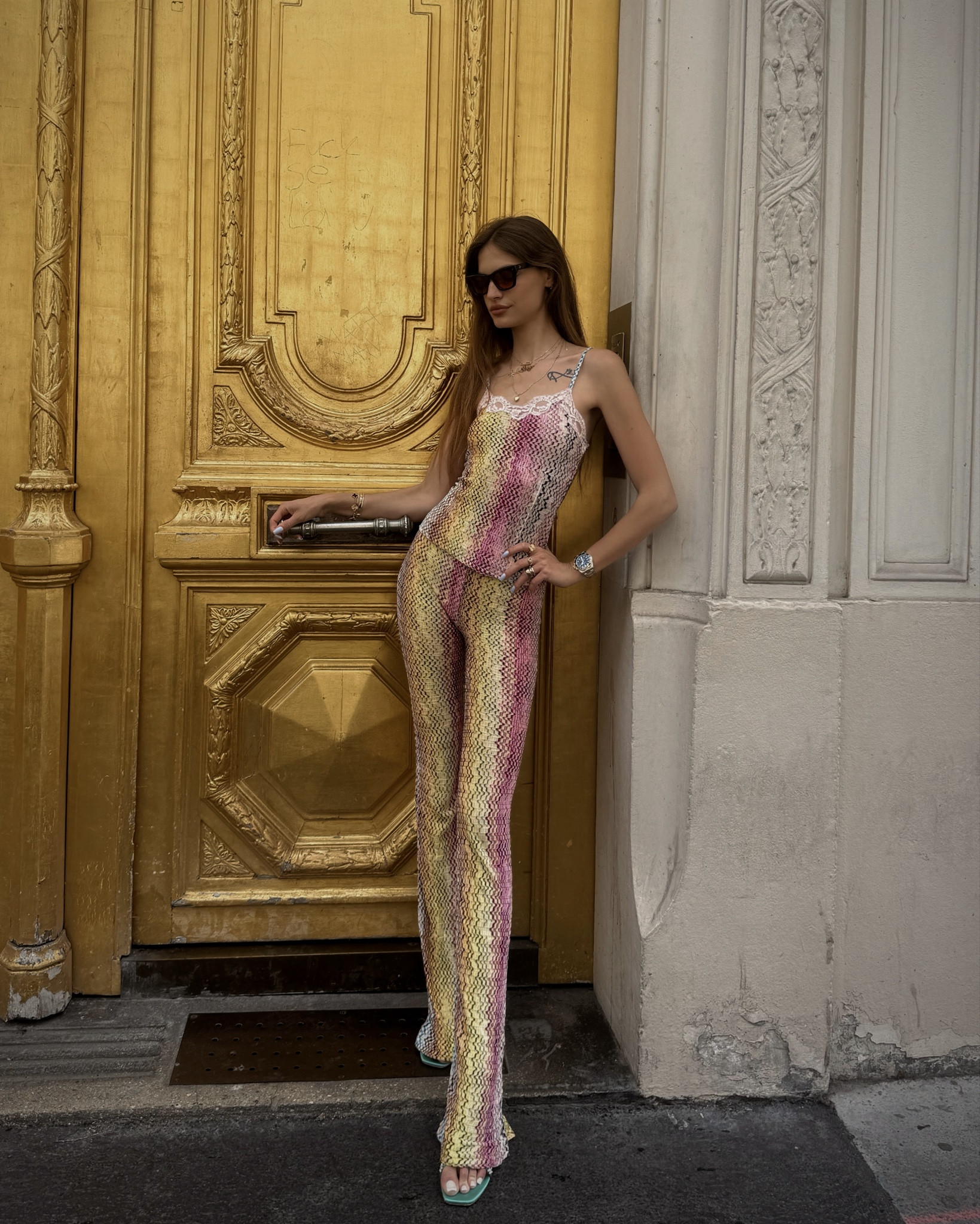 Parisian street style #missoni #aminamuaddi #jacquesmariemage #rolex


#LTKeurope #LTKstyletip #LTKSummerSale