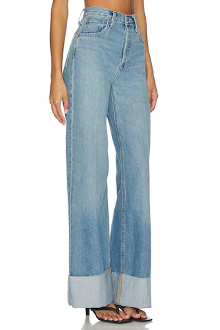 High Rise Wide Leg Cuff Jeans
                    
                    RE/DONE | Revolve Clothing (Global)