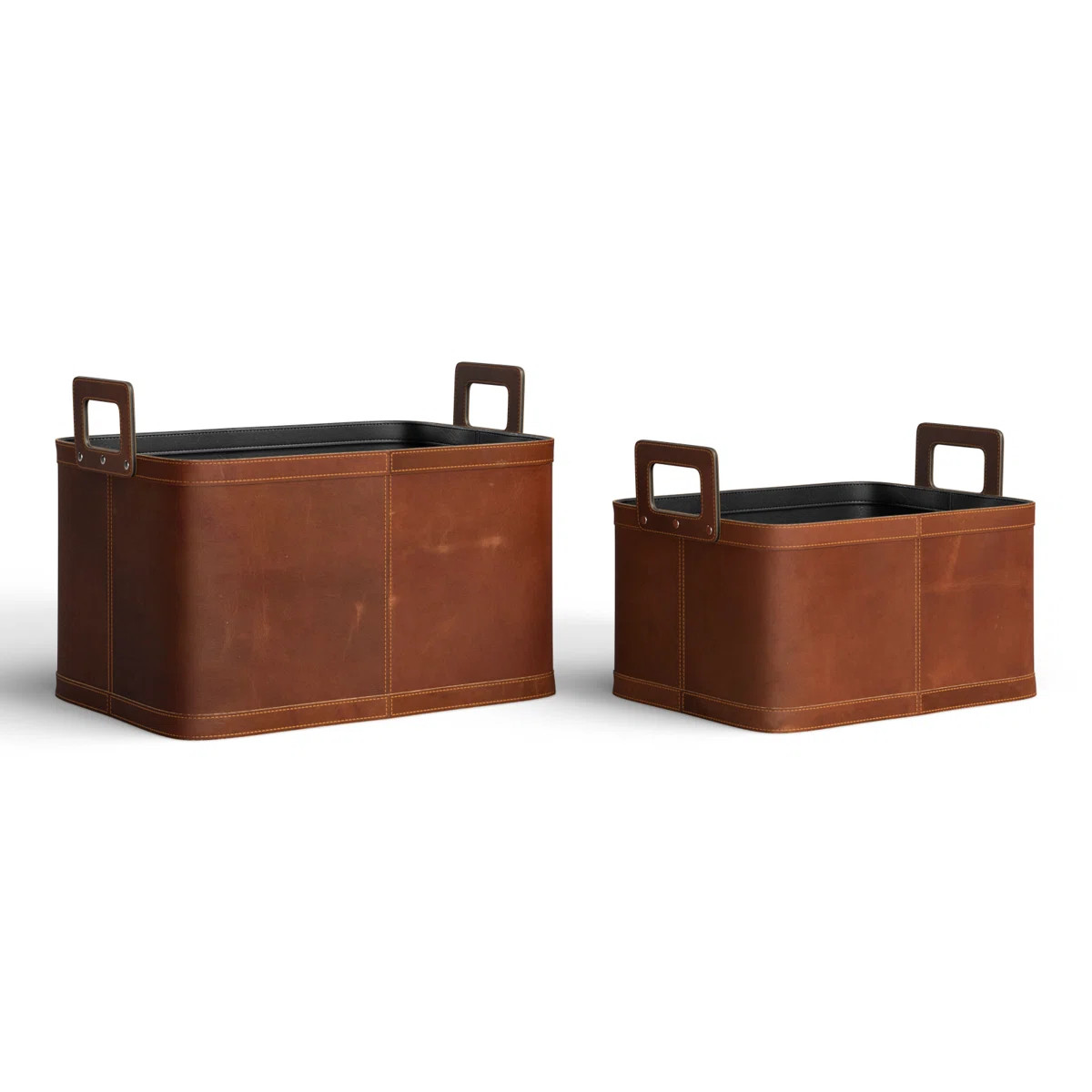 Birch Lane™ Decorative Bin (Set of 2) | Wayfair North America