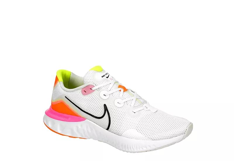 WHITE NIKE Mens Renew Run Sneaker | Off Broadway Shoes