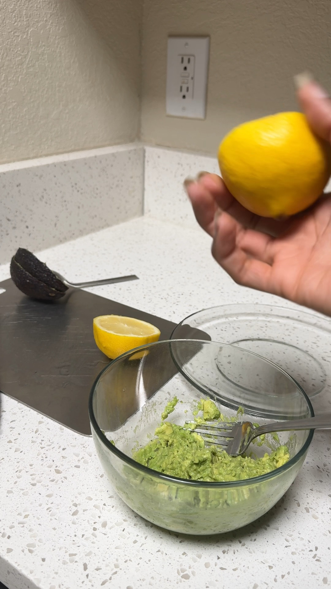 Using my Titanium cutting board to make a break snack as part of my morning routine. Where my foodies? What do you sprinkle on top of your avocado toast?

#LTKmorningroutine #LTKvlog #LTKfoodie