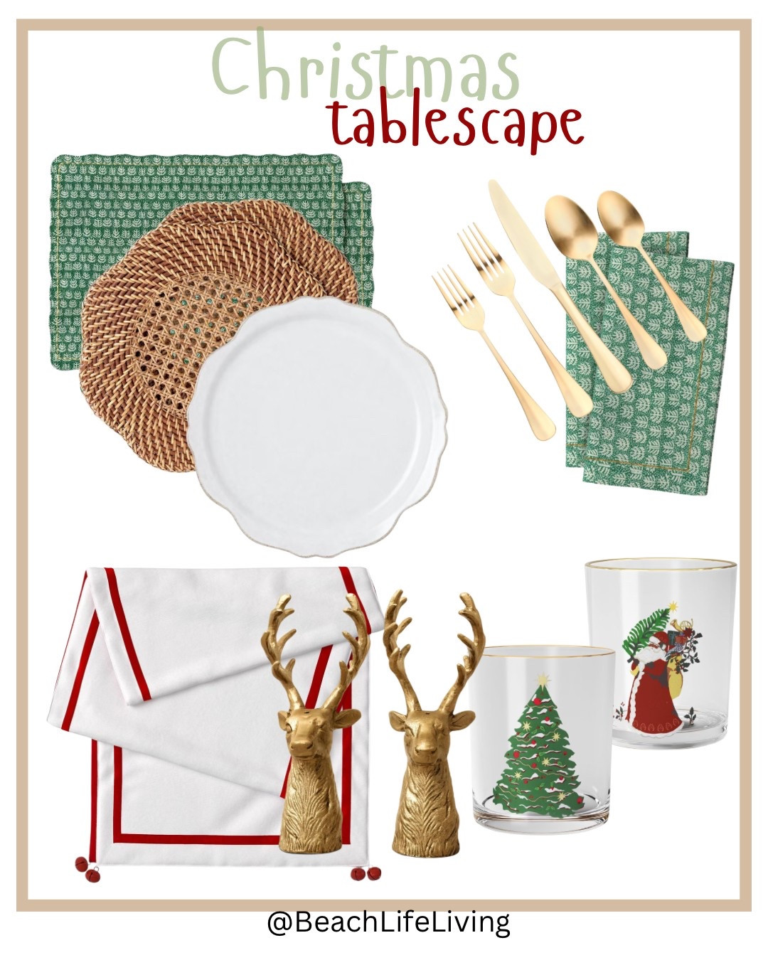 Christmas table decorating and tablescaping for your holiday dinner, Christmas Table, Christmas Placements, Christmas Holiday Decor 

#LTKHoliday #LTKSeasonal #LTKHome