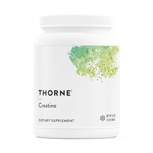 THORNE Creatine - Micronized Creatine Monohydrate Powder - Support for Muscles & Cognitive Function* - for Women & Men - Unflavored - NSF Certified for Sport - 5 g per Serving - 180 Servings | Amazon (US)