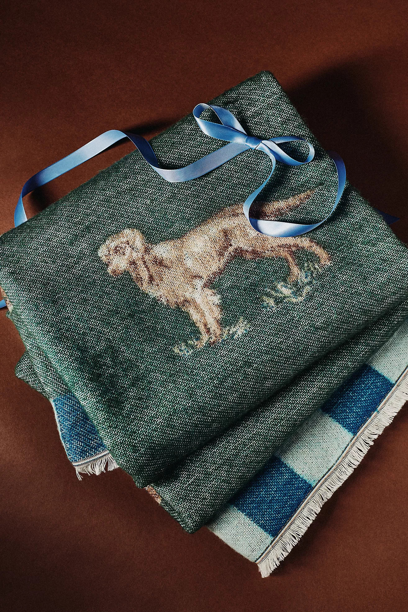 Woven Jacquard Patterned Throw Blanket | Anthropologie (US)