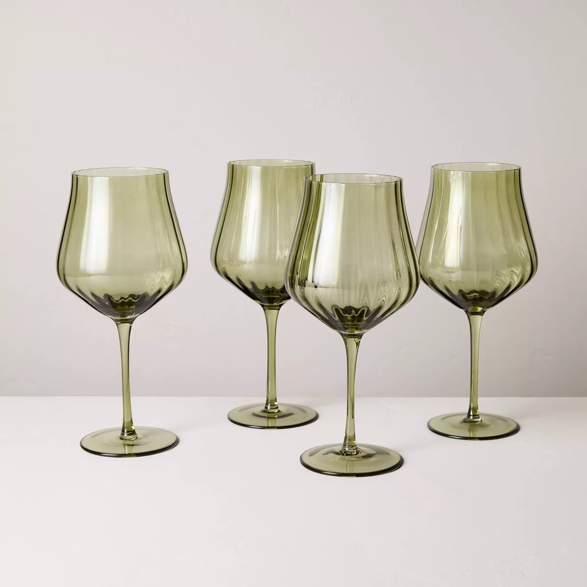 Set of 4 20oz Wine Glasses - Hearth & Hand™ with Magnolia | Target