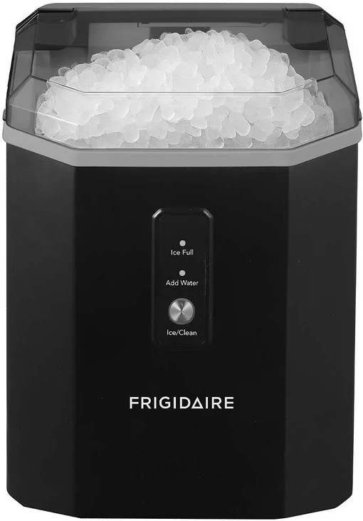Frigidaire 33lb Countertop Nugget Pellet Ice Maker Self-Cleaning, Black, Model EFIC226 | Walmart (US)