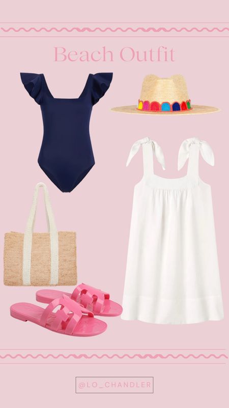 And outfit perfect for the beach! I love this one piece from J crew and these rubber slides are perfect for the pool and beach



Bathing suit 
Beach outfit 
Summer outfit 
Bathing suit coverup 
Sandals 
Sunscreen 
Clean sunscreen
Beach hat

#LTKswim #LTKtravel #LTKstyletip