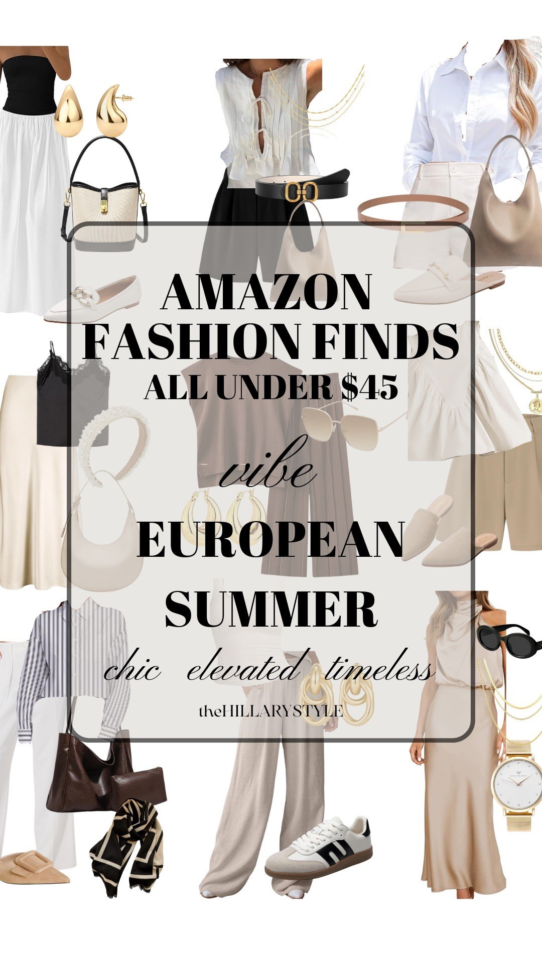 Dressing for a European summer doesn’t have to come with the price tag. These Amazon fashion finds are chic, timeless, and all under $45 — curated for style and simplicity.

#LTKSummerEdit #LTKOver40 #LTKStyleTip