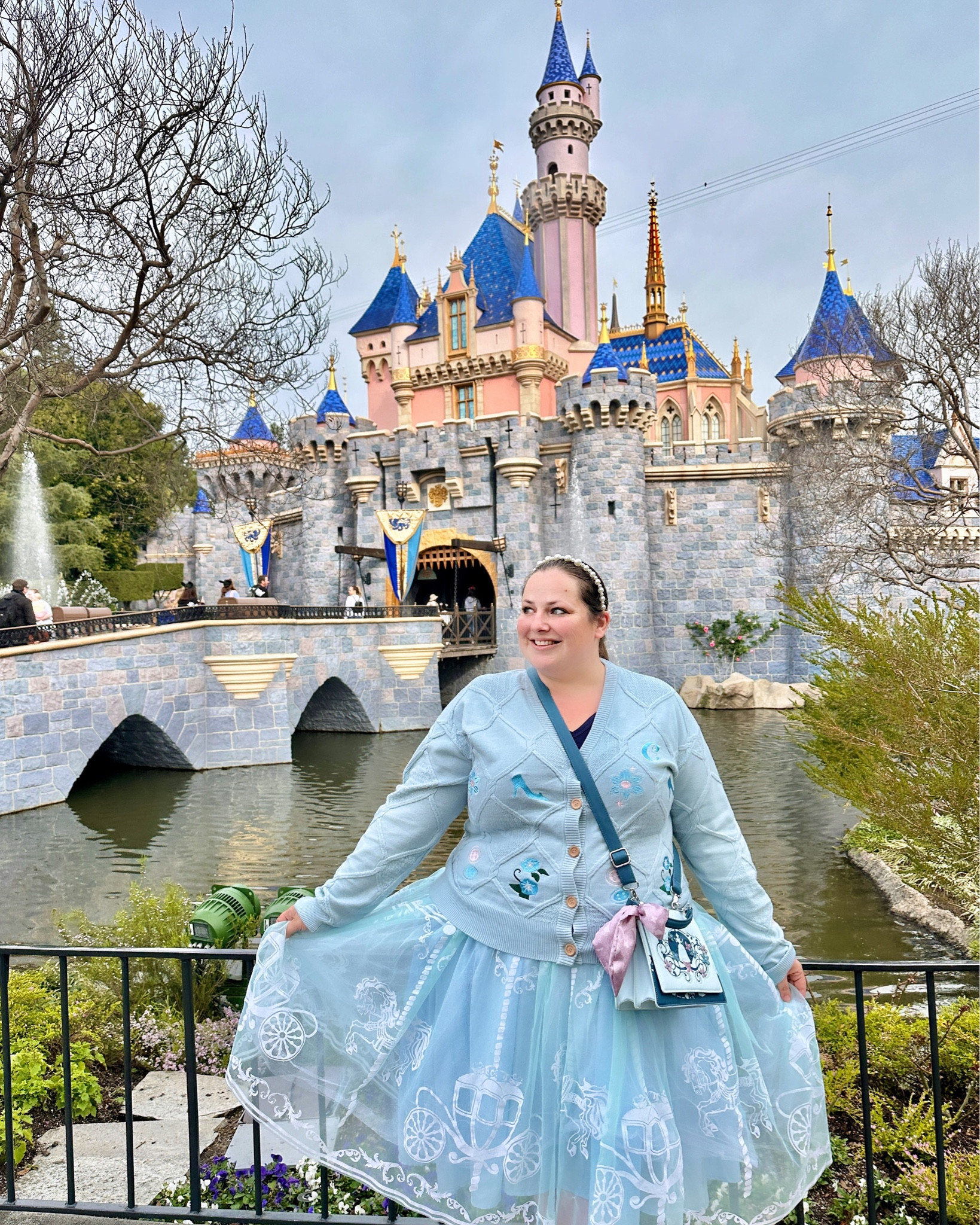 All the Cinderella vibes ✨🩵

Disneybound
Disneybounding 
Plus size Disney outfit 
Disney style 

#LTKplussize #LTKSpringSale #LTKmidsize