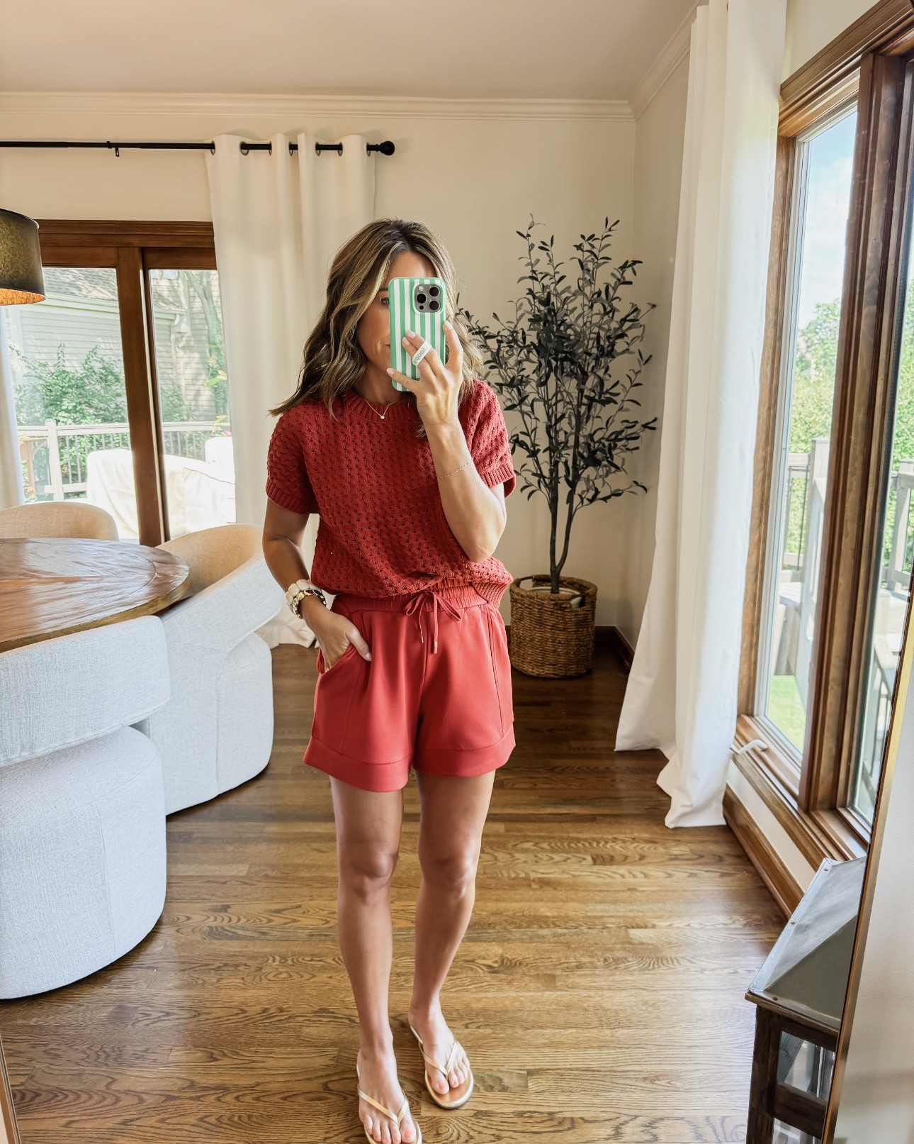 Added this gorgeous color to my collection of these matching sets!! They are just so easy to wear and look instantly pulled together. 
XS in both.

#LTKootd #LTKmomlife #LTKSeasonal