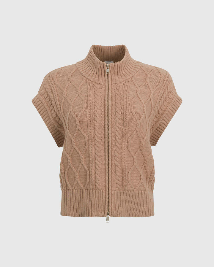 Splendid x @Cellajaneblog Cable Knit Vest | Splendid