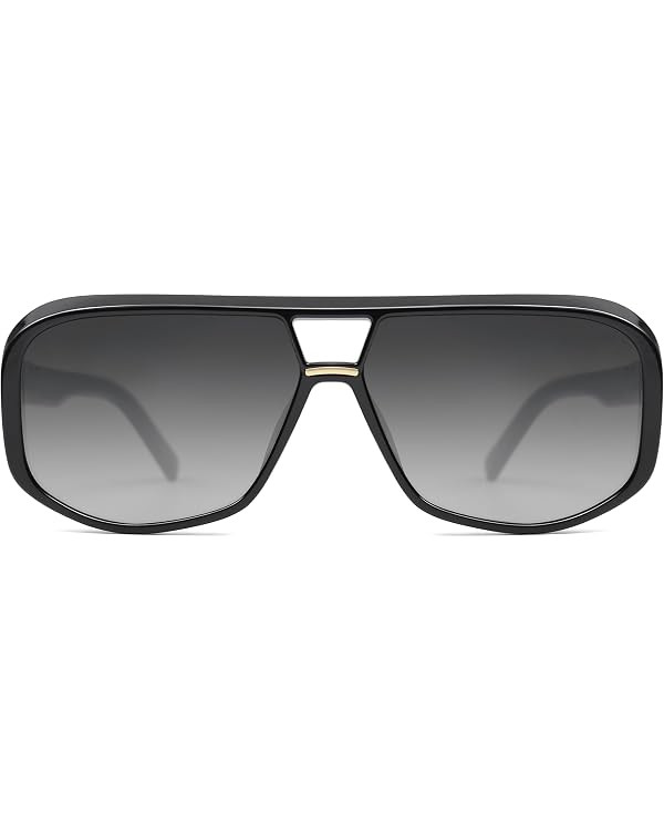 SOJOS Retro Oversized Aviator Polarized Sunglasses Women Men Square Vintage Womens Shades SJ2304 | Amazon (US)
