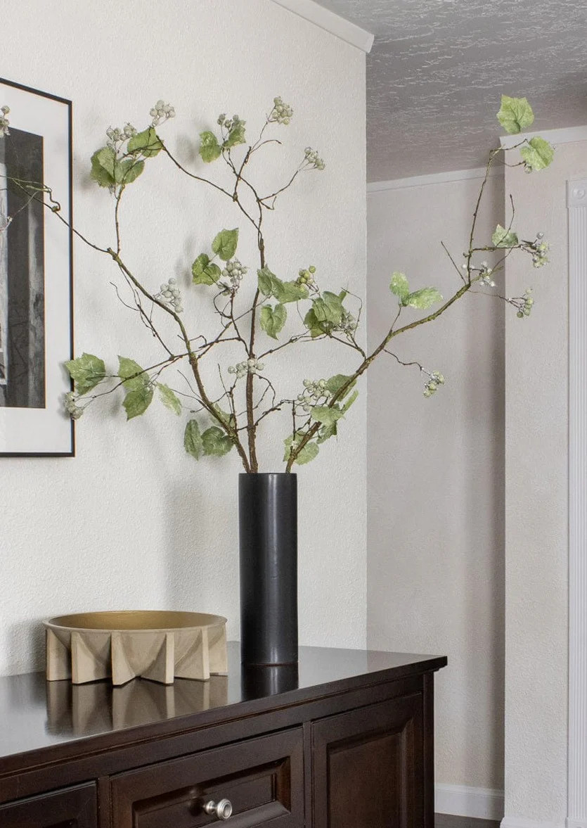 Green Berry Branch | Artificial Berries for Vase Styling | Afloral.com | Afloral