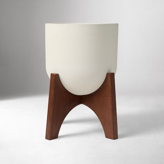 Max Planters w/ Stand | West Elm (US)