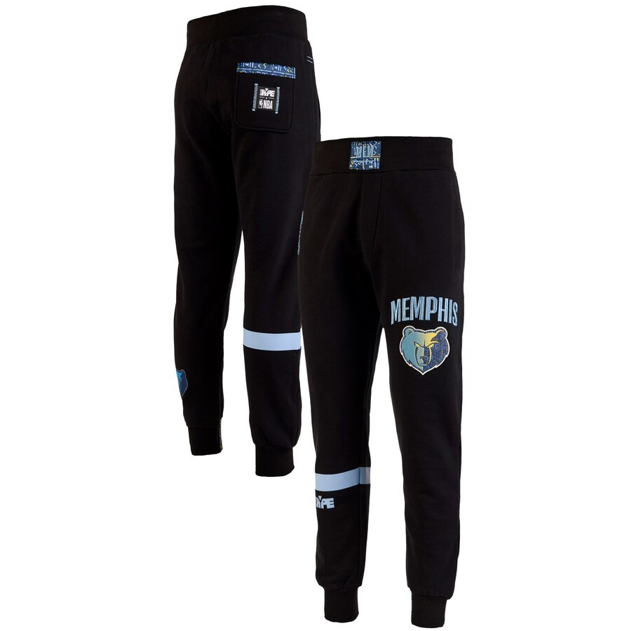 Men's Memphis Grizzlies  NBA x Two Hype Black Culture & Hoops Collection Premium Jogger Pants | NBA store