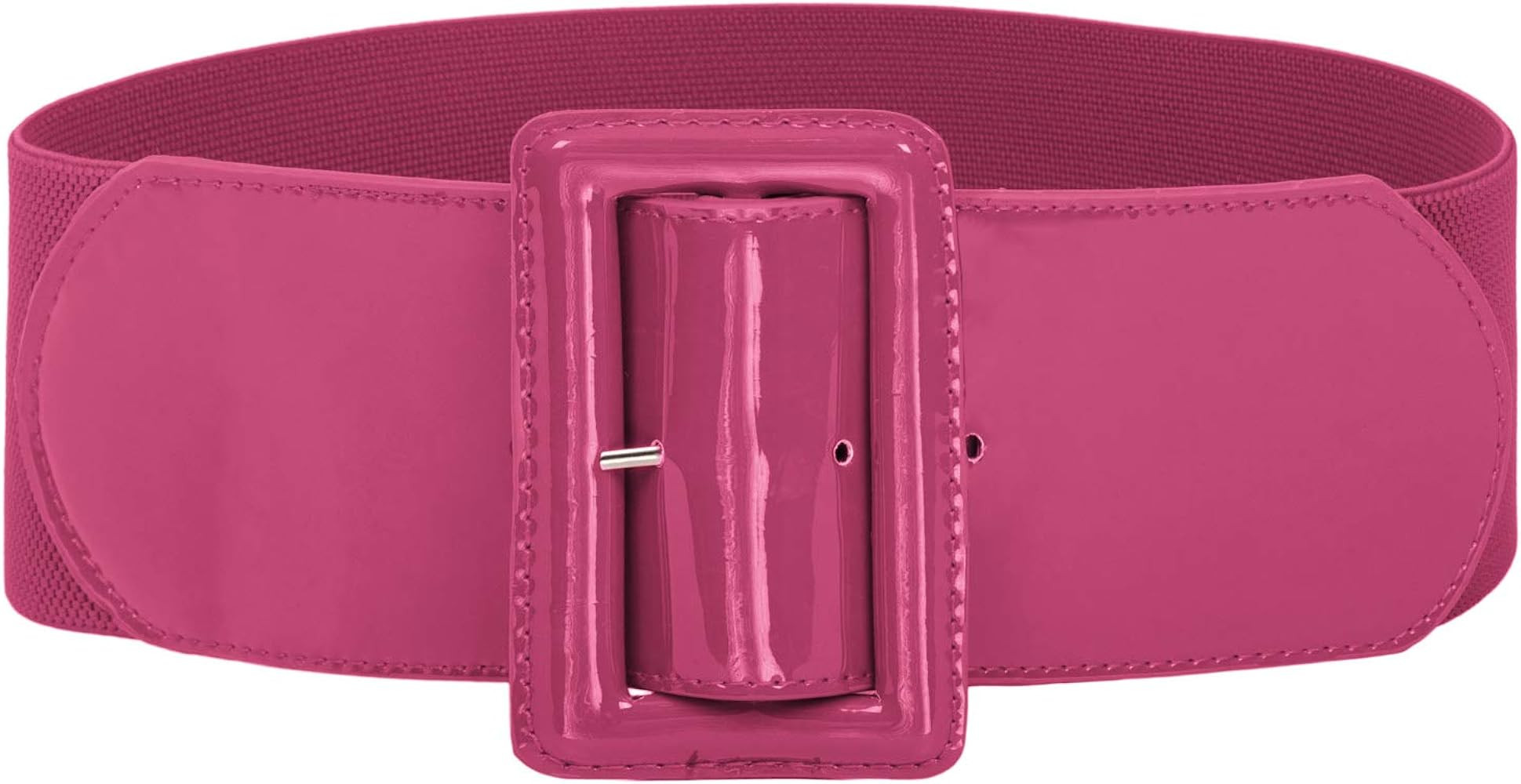 GRACE KARIN Women's Stretchy Belt 1950s 3 Inch Wide Elastic Belts | Amazon (US)