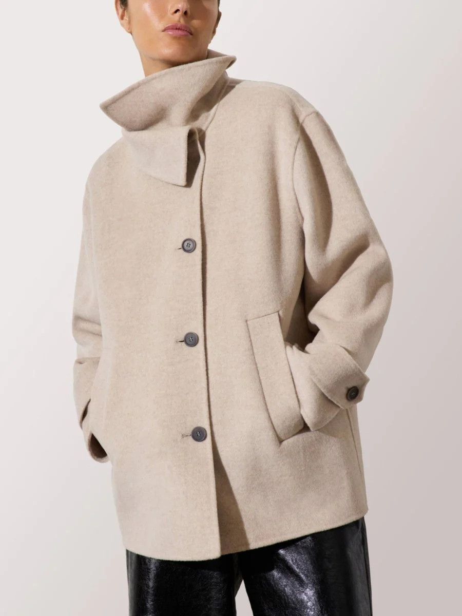 Women's Andie Jacket in Chia Mélange | Brochu Walker | Brochu Walker