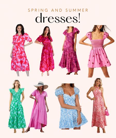 Spring and summer dresses!!! Pink dresses! Fun colored dresses!! Spring and summer apparel!! 

#LTKSeasonal #LTKstyletip #LTKSpringSale