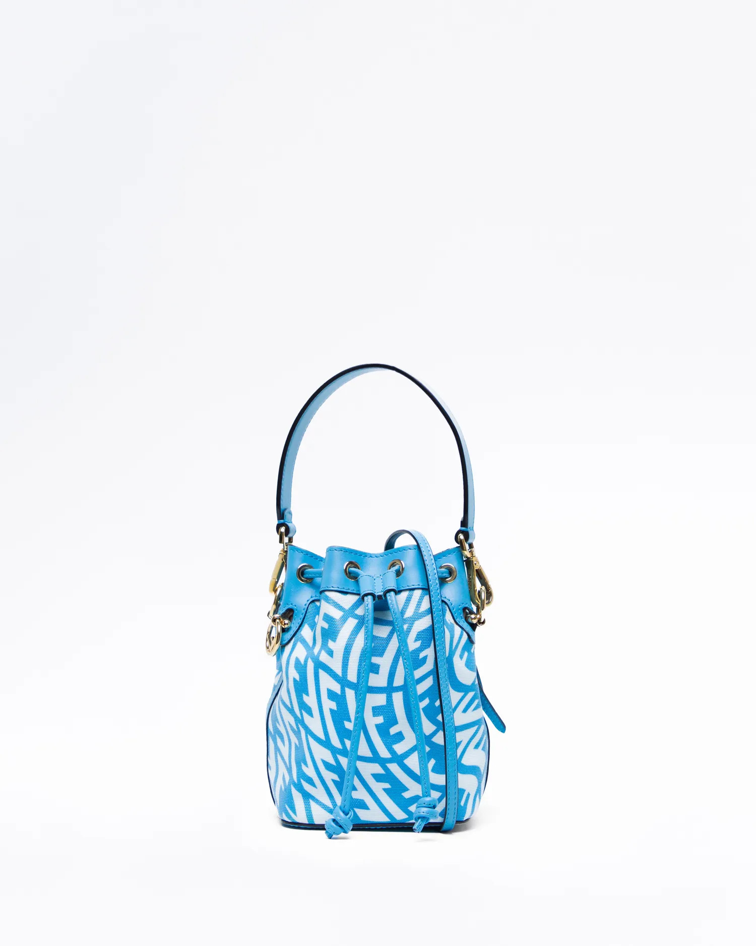 Glazed Canvas Mini Mon Tresor Bucket Bag | Vivrelle