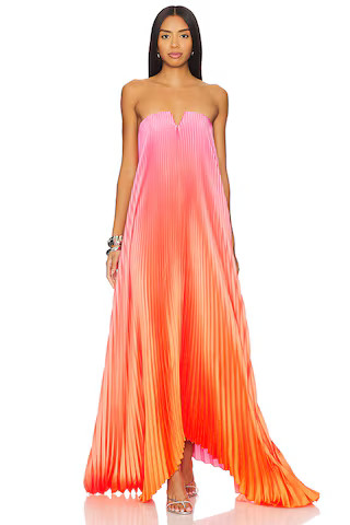 X Revolve Black Tie Gown in Sunset Ombre | Revolve Clothing (Global)