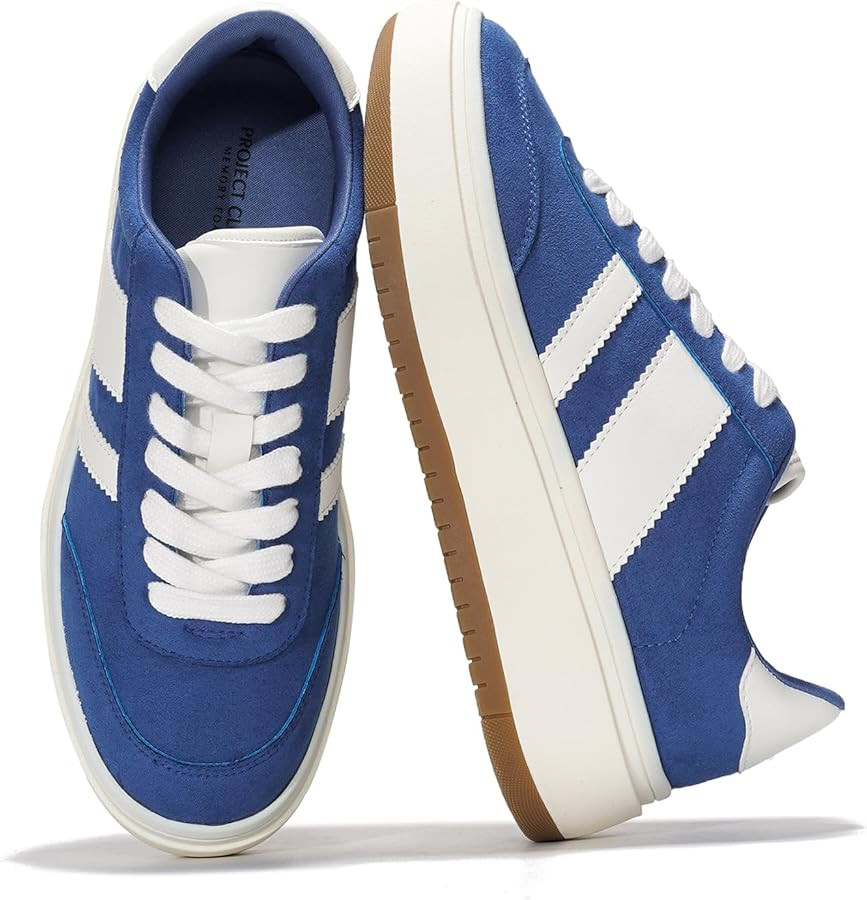 Project Cloud Platform Sneakers for Women - Lightweight Memory Foam Insole Fashion Sneakers for W... | Amazon (US)