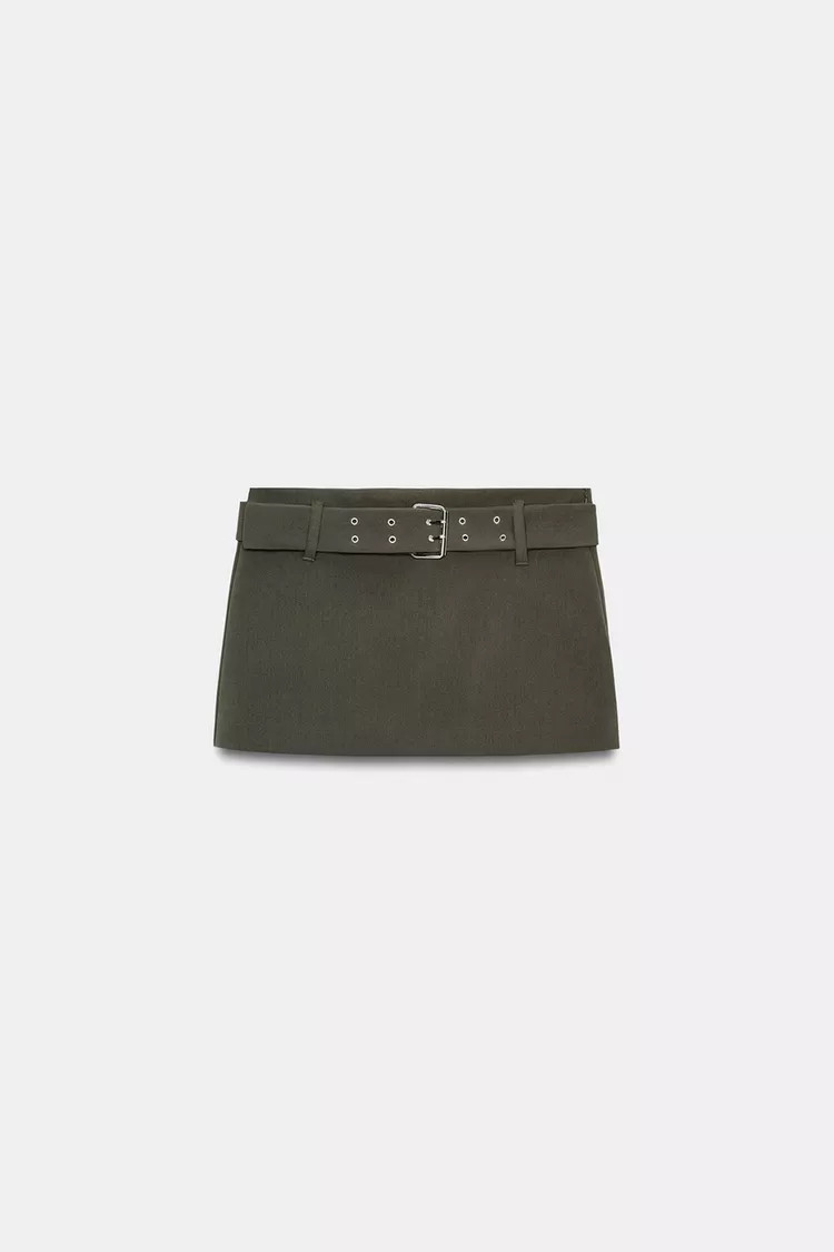 HOSENROCK MIT G\u00dcRTEL | Zara US