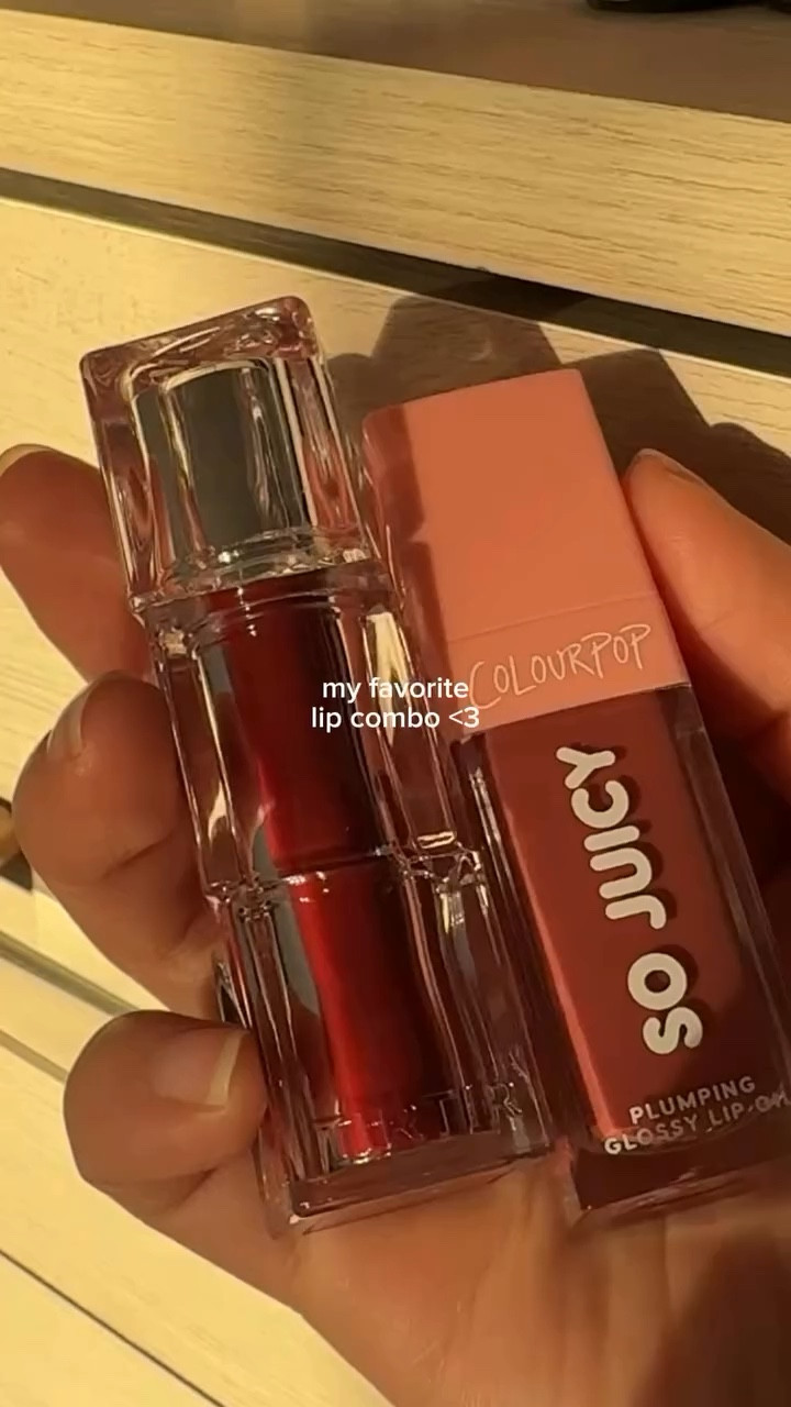 Tint + gloss ❤️ @tirtir_global @colourpopcosmetics