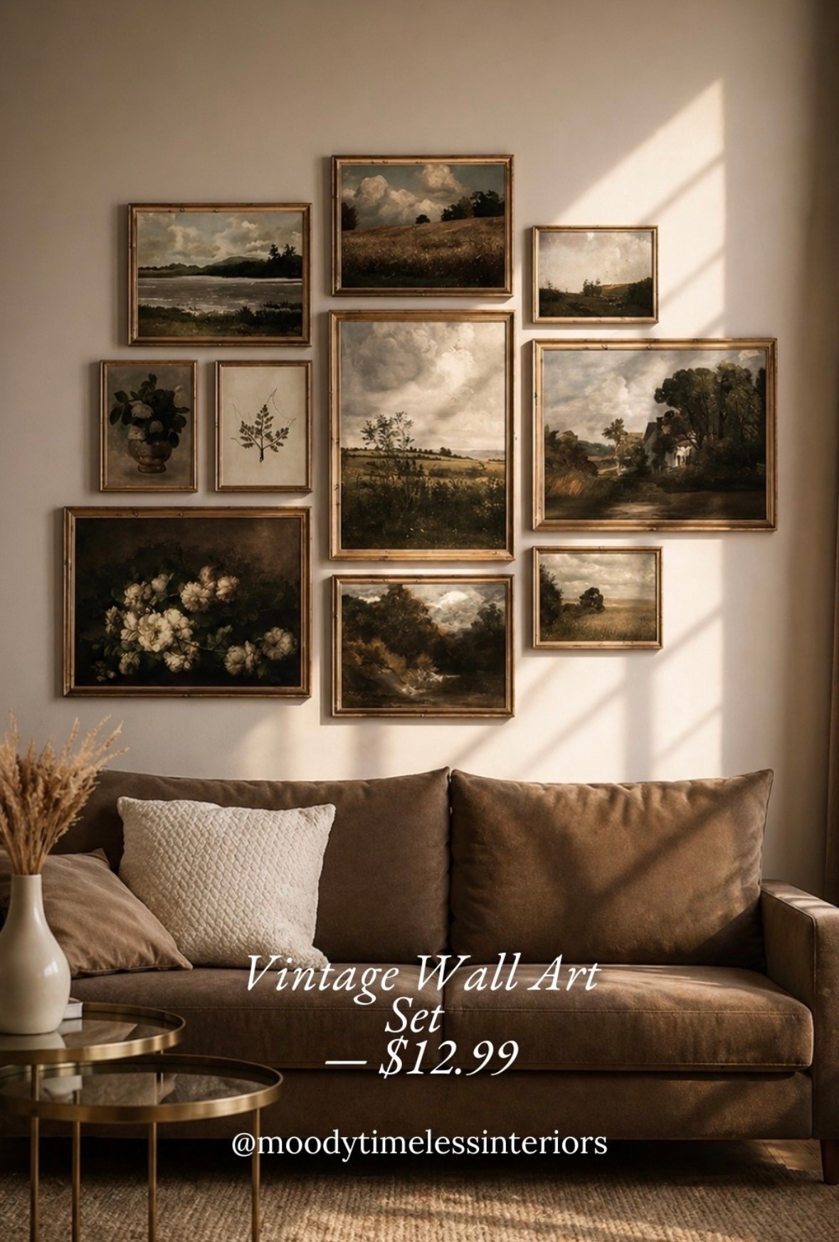 $12.99 for a 10-piece vintage wall art set?! Yes, really 👏 Amazon’s Choice, 4.6 stars, 100+ bought last month — this one is flying off shelves for good reason. Farmhouse, cottagecore, moody vintage — it fits SO many aesthetics 🖤
Link in profile → shop on LTK @moodytimelessinteriors
#LTKfindsunder50 #LTKstyled

#LTKHome