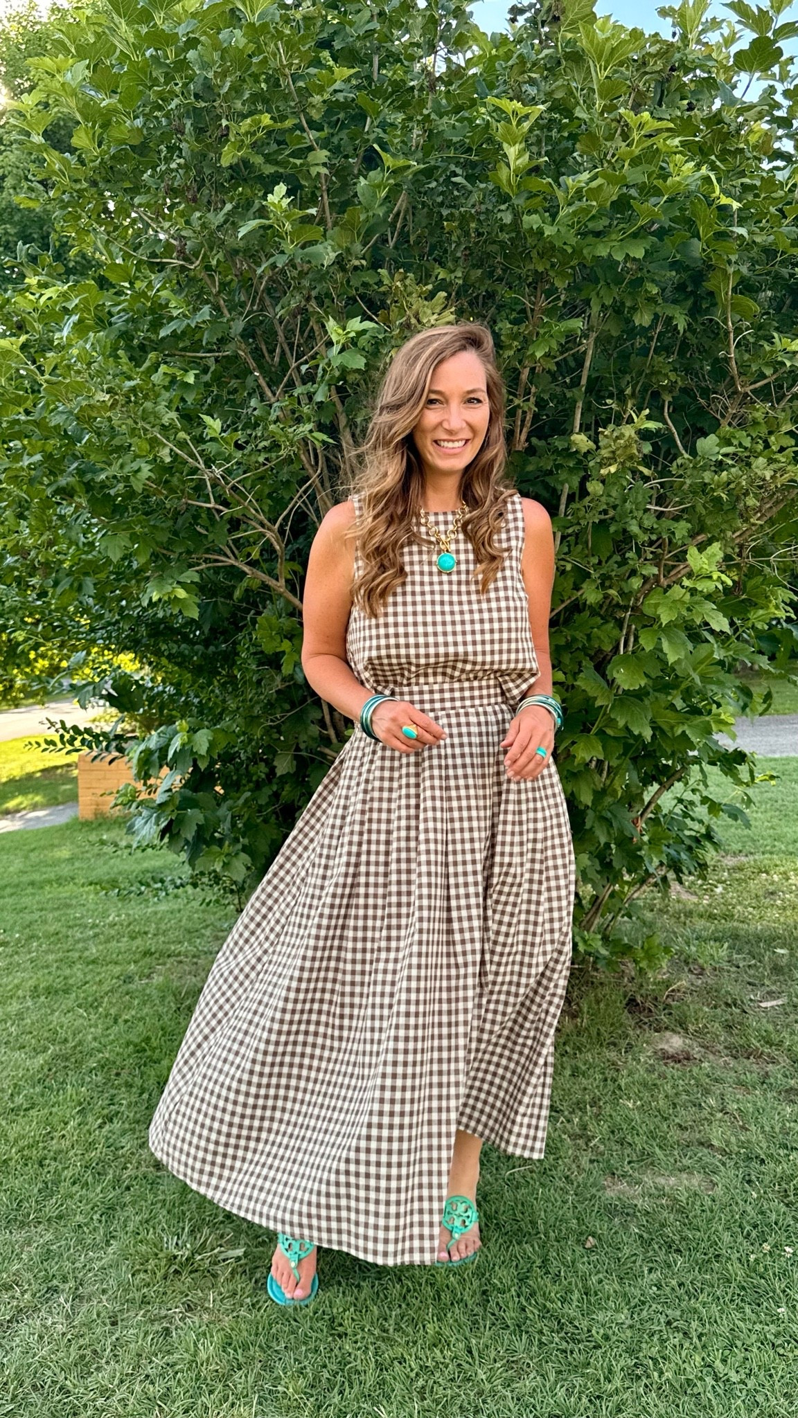 Summer in gingham / brown gingham / summer skirt set / workday outfits

#LTKootd #LTKSeasonal #LTKWorkwear