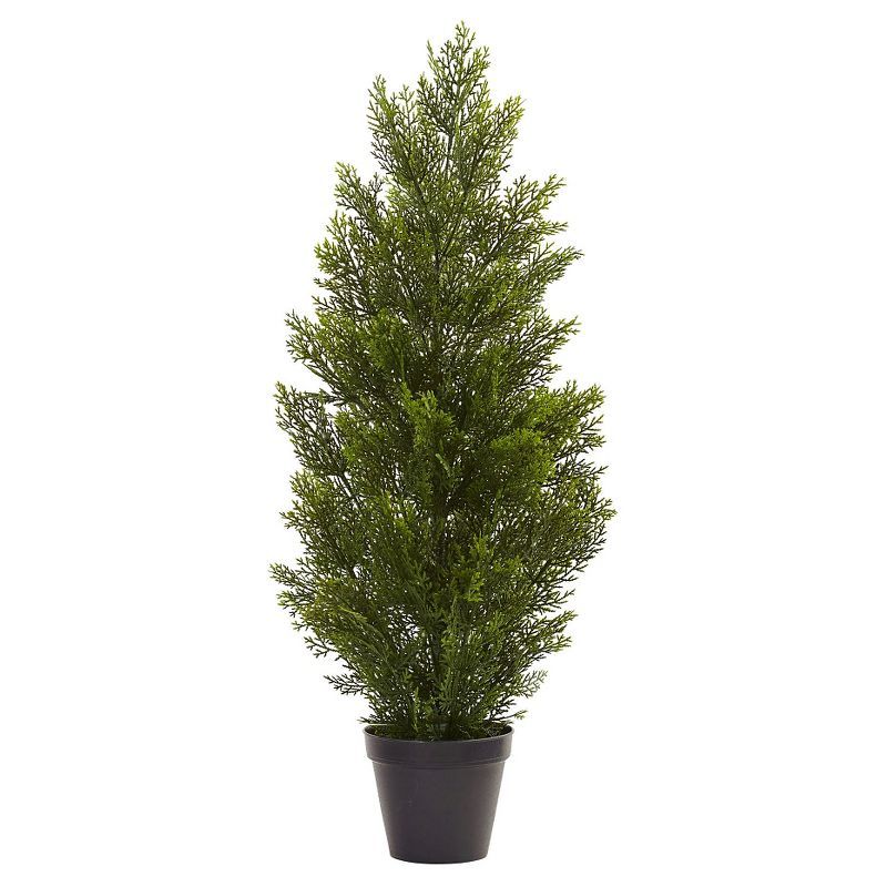 36" Mini Cedar Pine Tree (Indoor/Outdoor) - Nearly Natural | Target