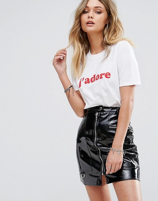 Boohoo – J'Adore – T-Shirt | ASOS DE