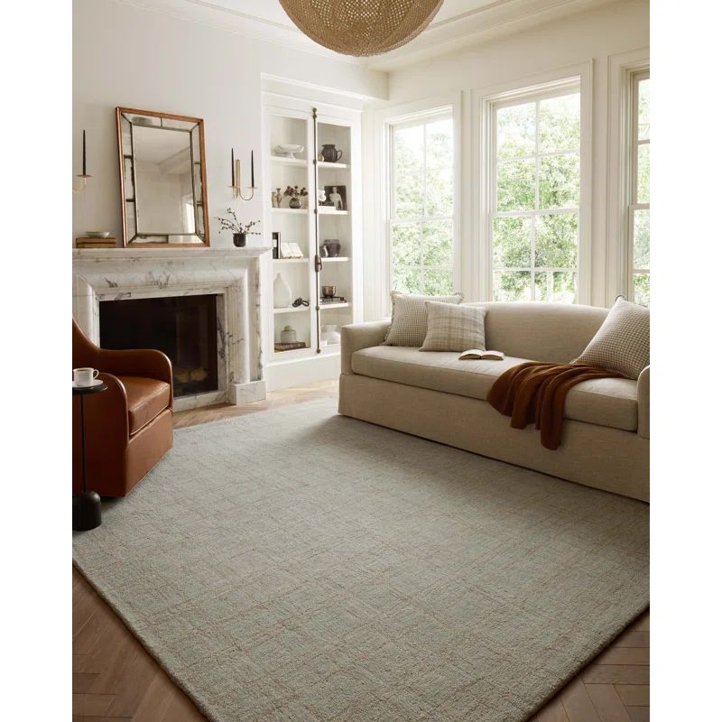 Chris Loves Julia x Loloi Polly Fog / Wheat Area Rug | Wayfair North America