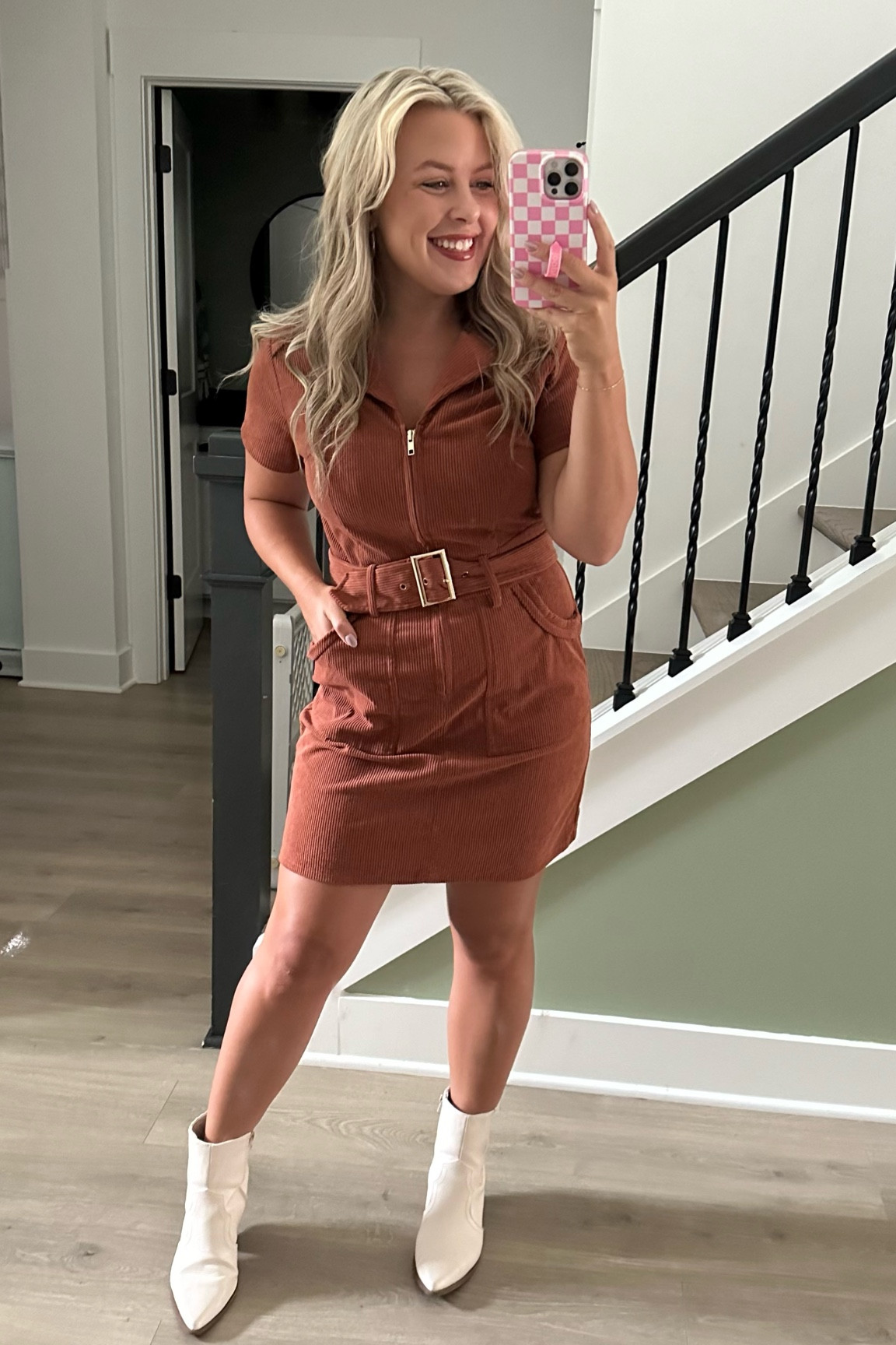 Amazon fall transition dress size small 