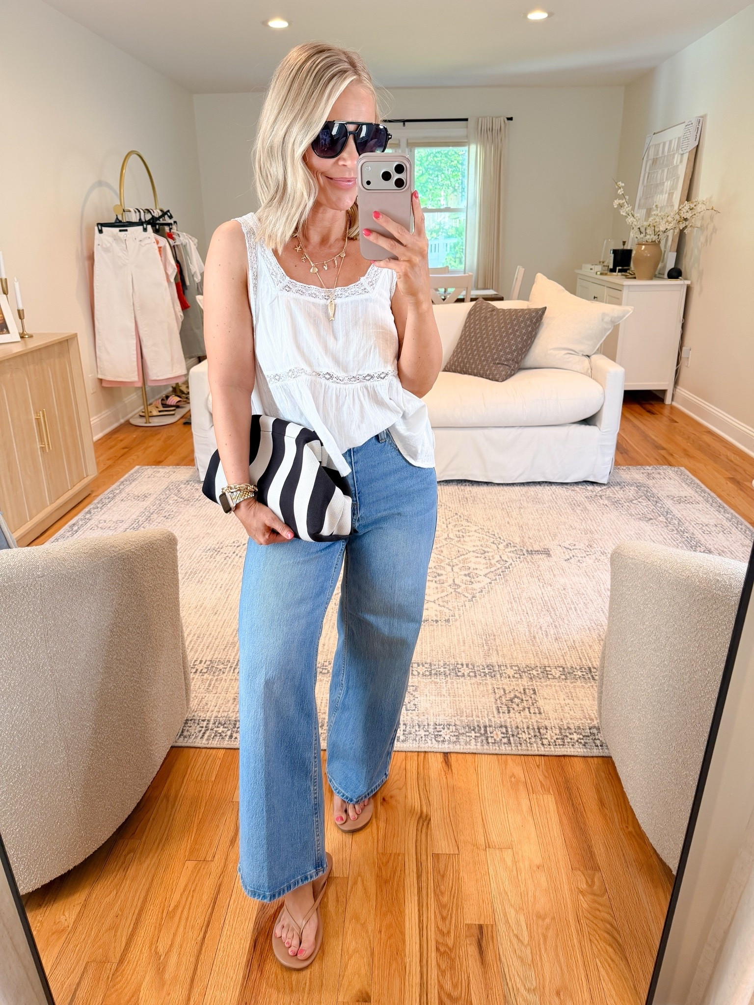 $28 jeans from Walmart that are a must have for summer! They come in 3 different colors, 27 inch inseam so even petite friendly 😉 and totally resemble a designer pair that retails for over $100! 


Summer outfits, summer fashion, outfits for summer, Walmart fashion, Walmart finds, petite jeans, Walmart jeans, white jeans, pink jeans, petite style, midsize fashion

#LTKSeasonal #LTKMidsize #LTKPetite