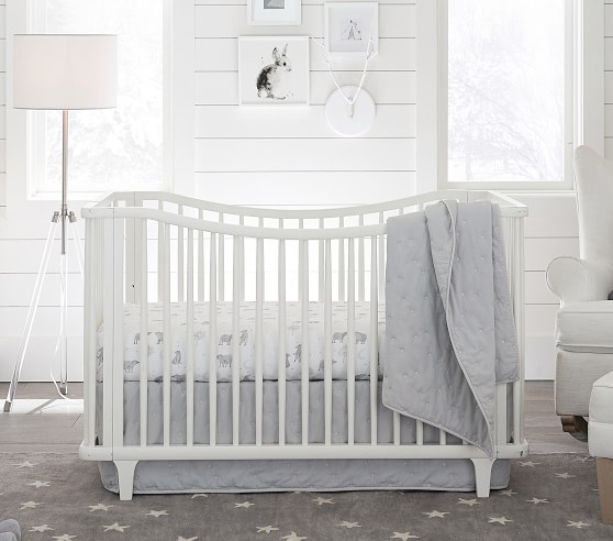 Dawson Scoop Convertible Crib | Pottery Barn Kids
