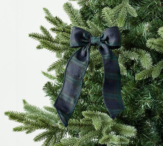 Plaid Bow Clip | Pottery Barn (US)