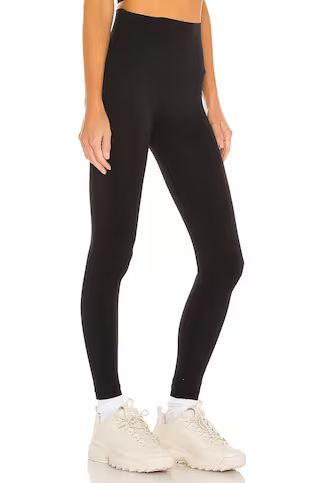 SPANX Look At Me Now Legging in Very Black from Revolve.com | Revolve Clothing (Global)