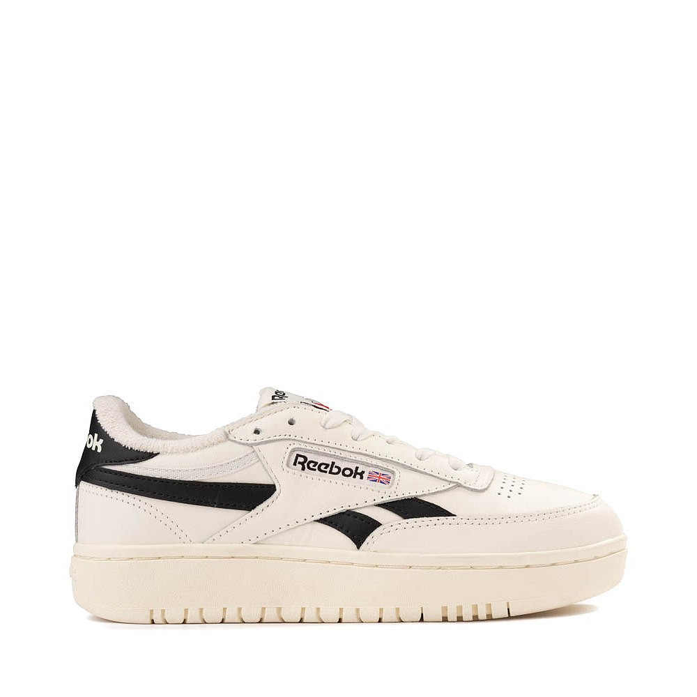 Womens Reebok Club C Double Revenge Athletic Shoe - Chalk / Black | Journeys