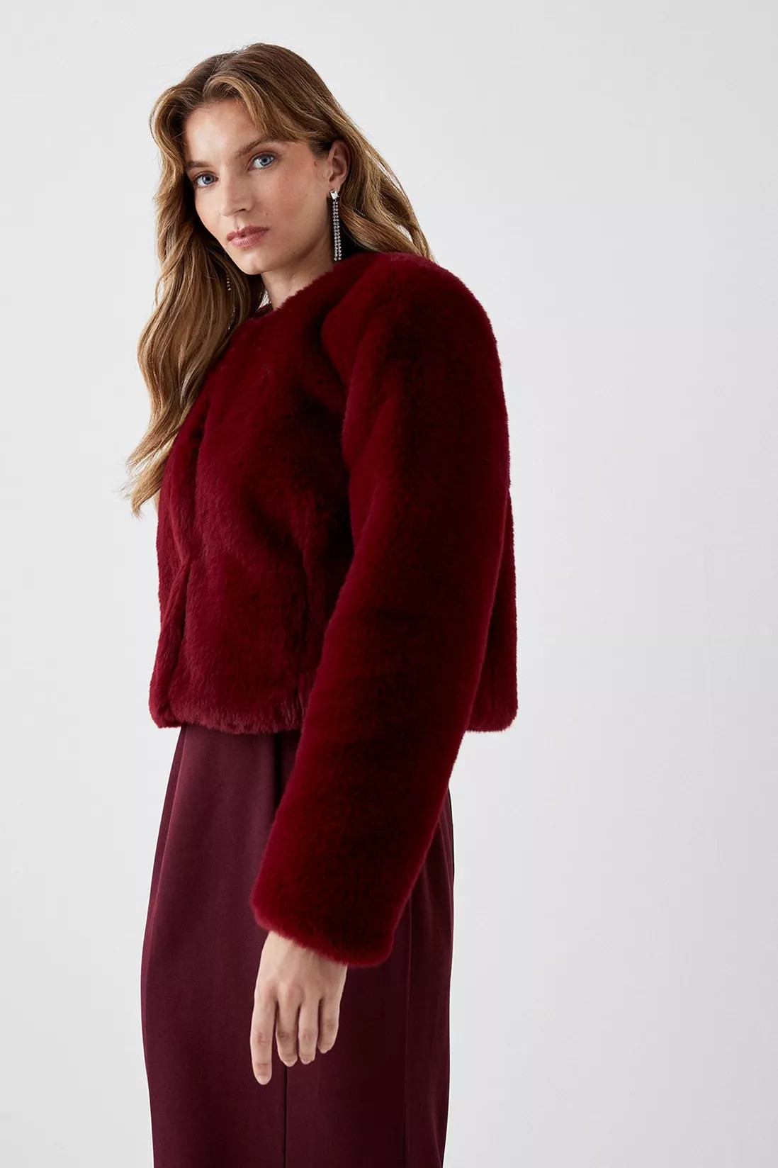 Jackets & Coats | Faux Fur Jacket | Coast | Debenhams UK