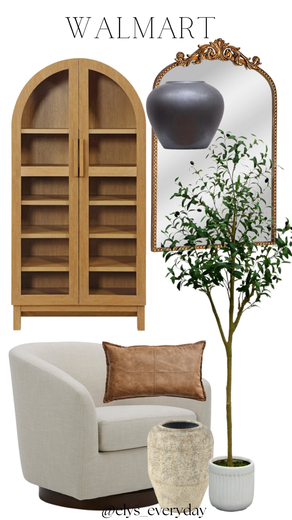 Walmart home 

Chair, bookcase, cabinet, olive tree, tree, pillow, pillows, mirror, vase 

#LTKStyleTip #LTKSaleAlert #LTKHome
