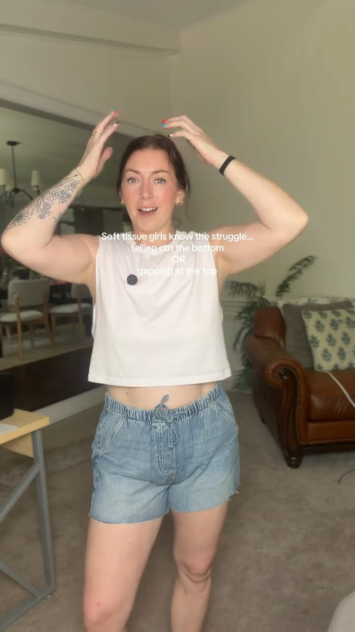 If you have soft tissue, volume loss, bottom heavy boobs, loose skin, or that skin on skin feeling underneath your chest… bras are SO frustrating. Wireless bras can make everything spill downward, molded cups gap at the top, and most bras are designed for implant shaped fullness instead of natural boobs. The Inlyric Inbarely @Delimira bra is one of the few bras that actually molds to your chest instead of forcing your chest to fit the bra. No top gapping, no falling out underneath, just a comfortable natural lift and support. 

 #LTKdayinmylife #LTKgrwm #LTKmomlife