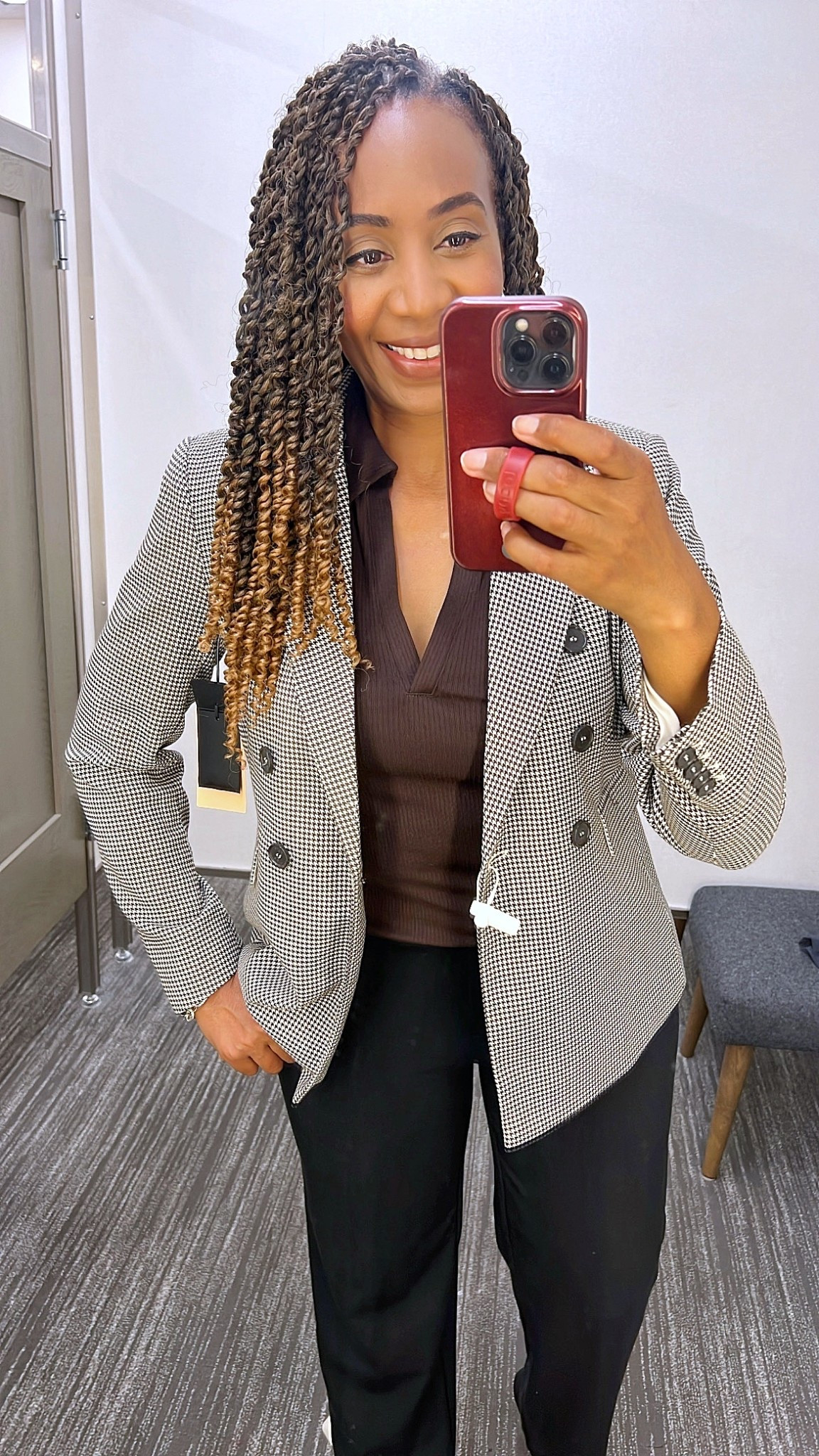 NORDSTROM ANNIVERSARY SALE!

Blazers & Jackets / Workwear Look for Now & Later / Workwear Blazers

This blazer is perfect for the office to add with a pair of pants or a skirt. It will also look great with a pair of jeans and a t-shirt. It fits true to size. 

• I'm wearing a size 6 in the Halogen Double Breasted Houndstooth Blazer, a Medium in the Madewell Drapey Rib Polo and a size 6 in the Halogen High Waist Straight Leg Pants. I added a few more blazers that caught my eye that’s also part of the sale.

Nordstrom Anniversary Sale, NSale, best of the NSale, Best of the Nordstrom anniversary sale, What to buy in the Nordstrom Anniversary Sale, Fall Fashion, Wear now and later, How to style, Top products from the NSale, NSale finds, NSale must-haves, NSale buys, workwear pieces, workwear blazers

#LTKOver40 #LTKWorkwear #LTKFindsUnder100
