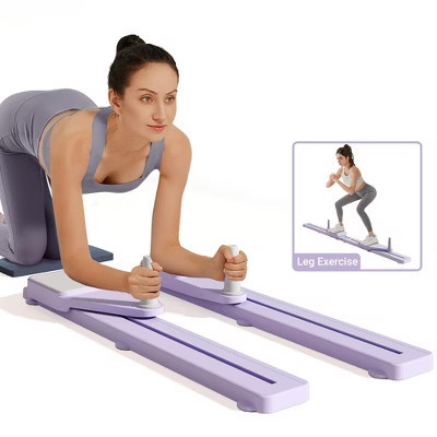 Pilates Board, Multifunctional Abdominal Plate, Detachable Ab Trainer Machine with Anti-Slip Design, Portable Pilates Reformer for Core Workouts | Target