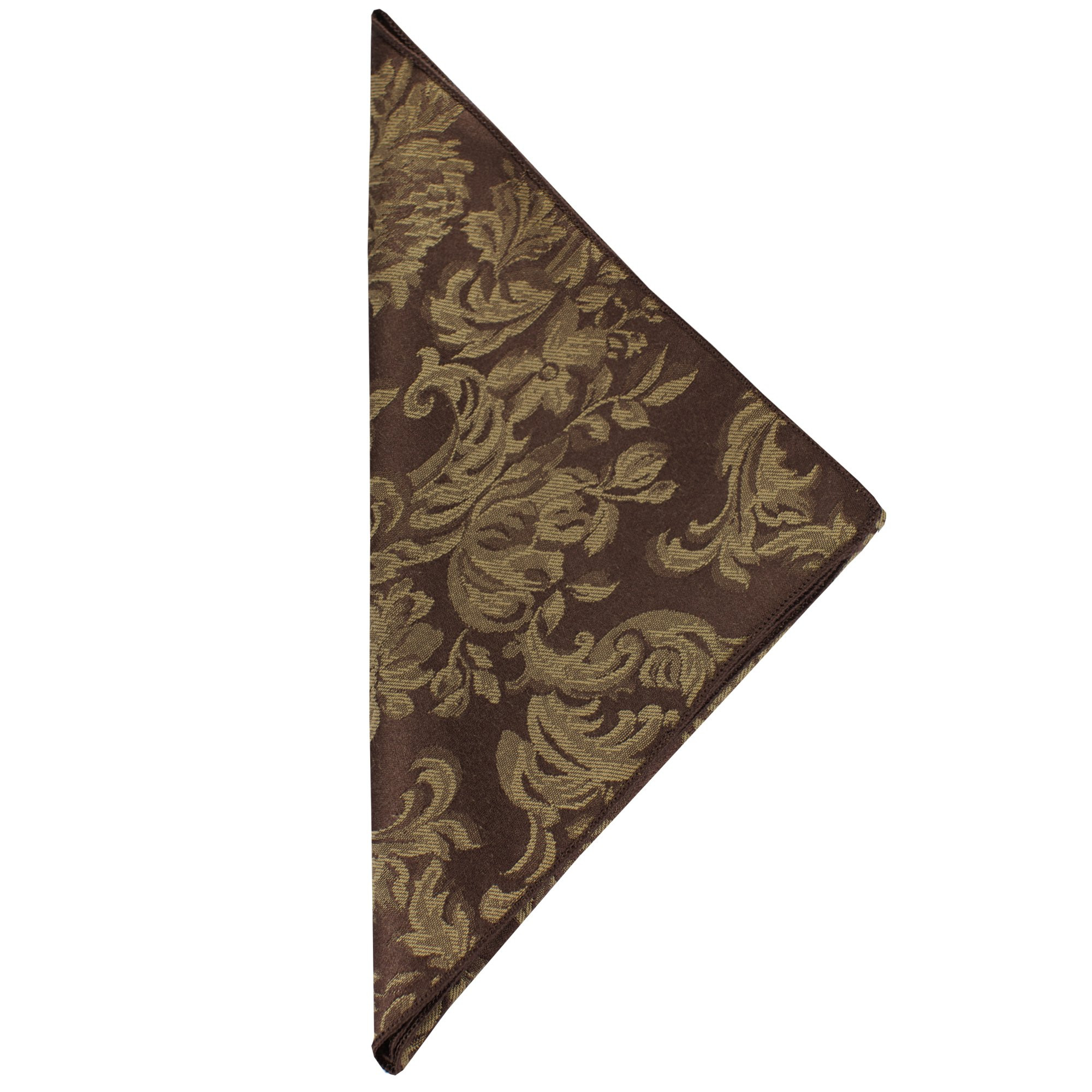 Ultimate Textile Miranda Damask Chocolate Cloth Napkins - 17" x 17" (Set of 12) Square Washable Cotton Polyester for Wedding, Party & Dining Events | Amazon (US)